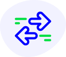 Multiple services icon